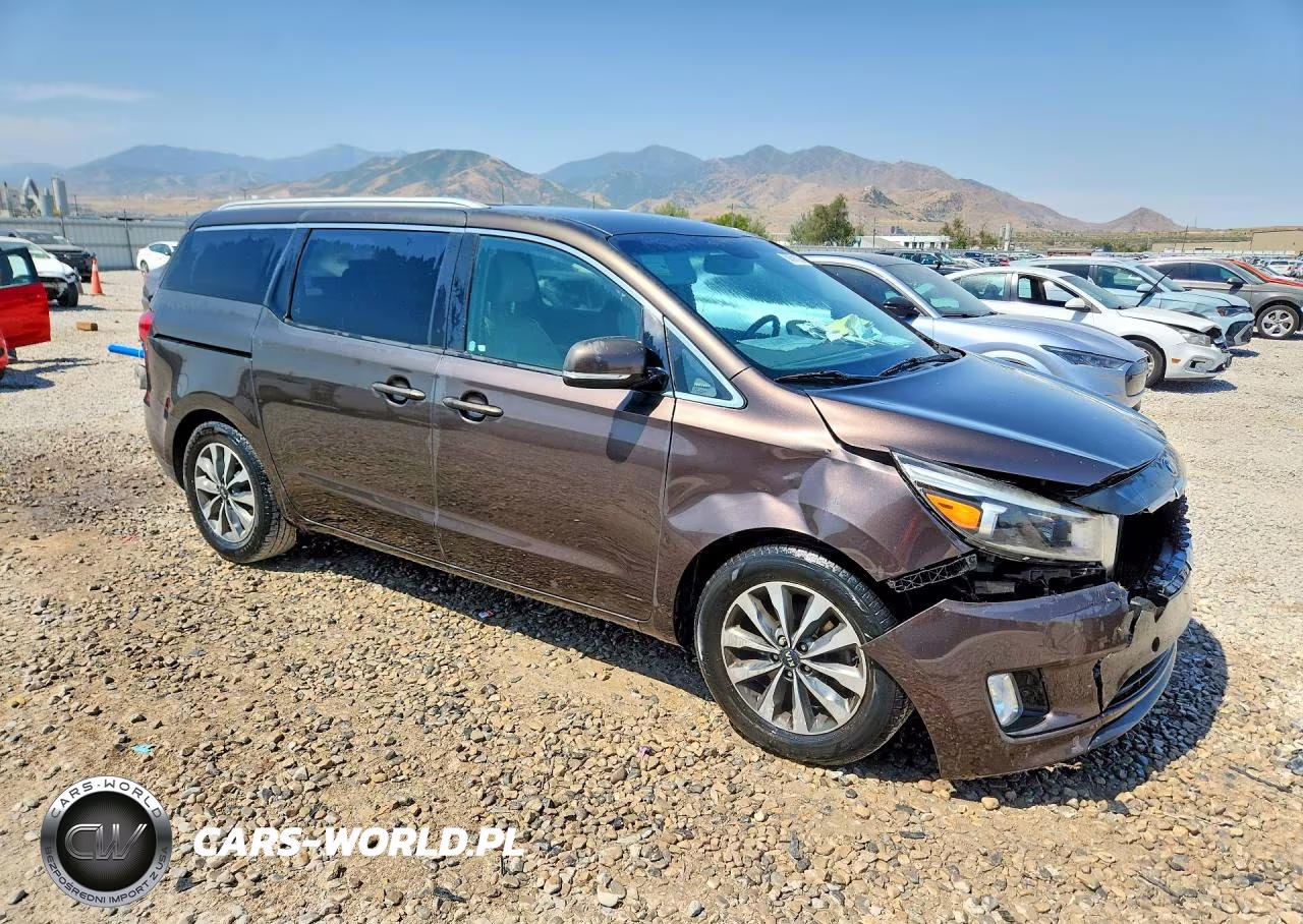 2015 Kia Sedona Sx VIN:KNDMC5C10F6037307 - 4