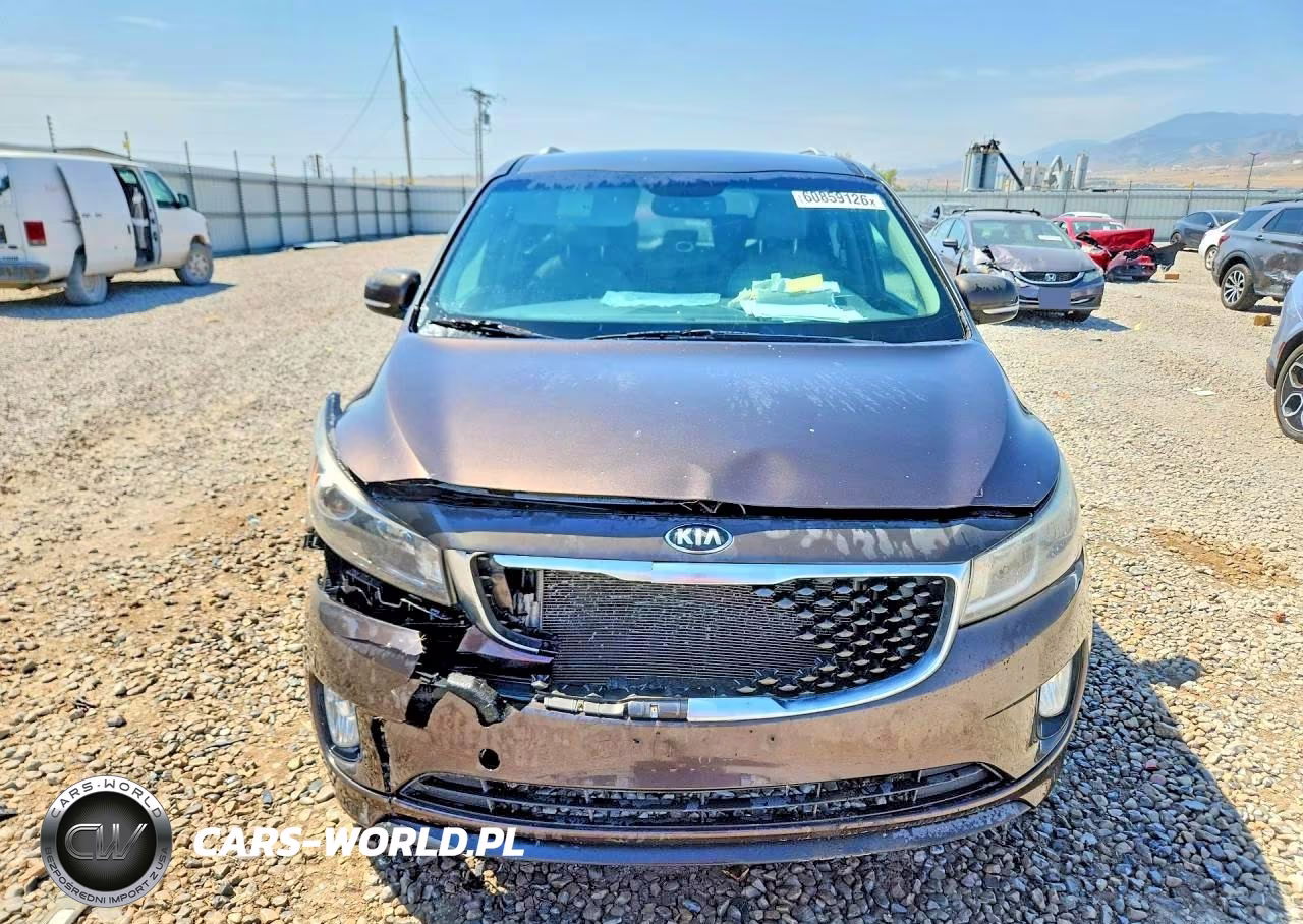 2015 Kia Sedona Sx VIN:KNDMC5C10F6037307 - 5
