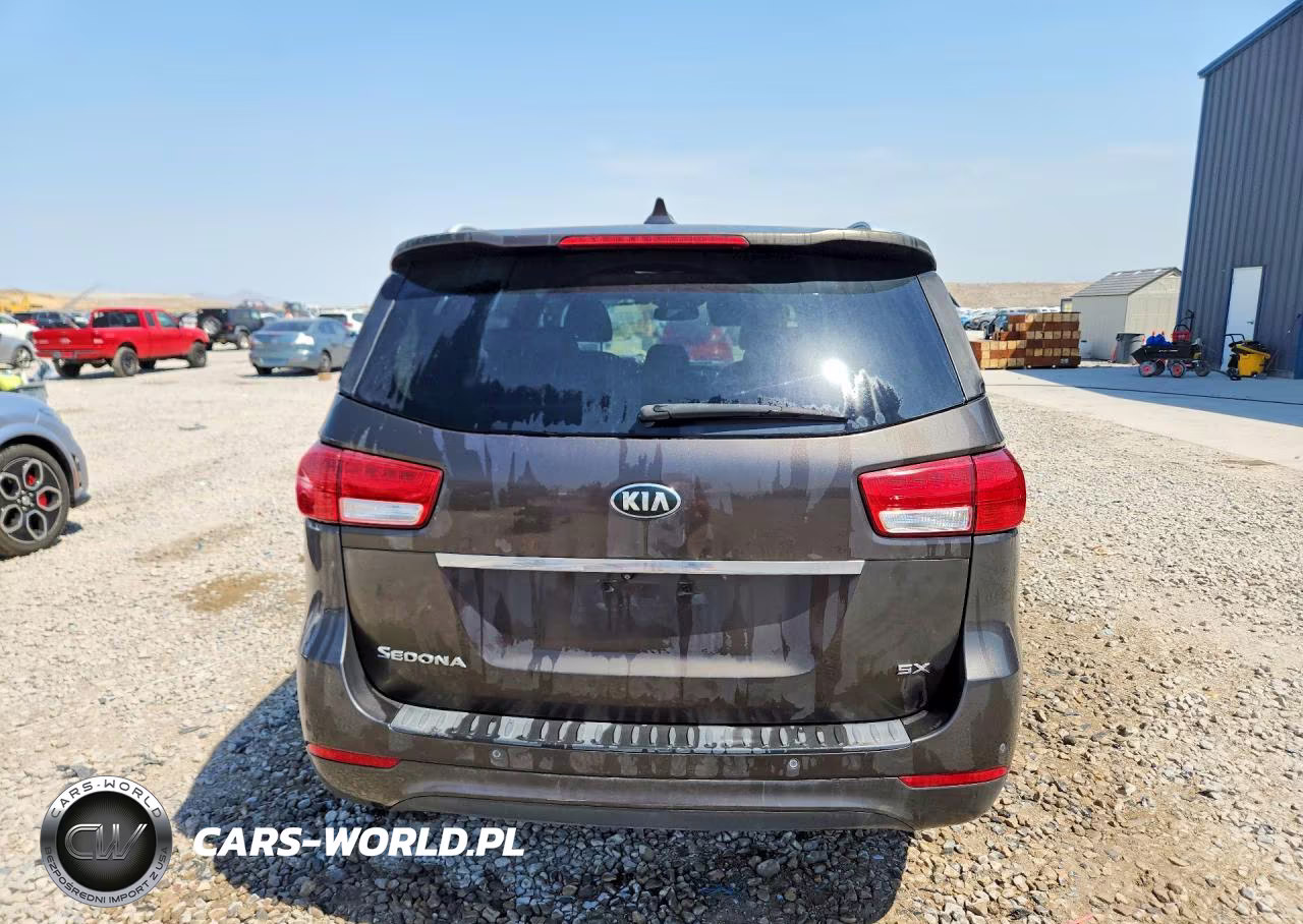2015 Kia Sedona Sx VIN:KNDMC5C10F6037307 - 6