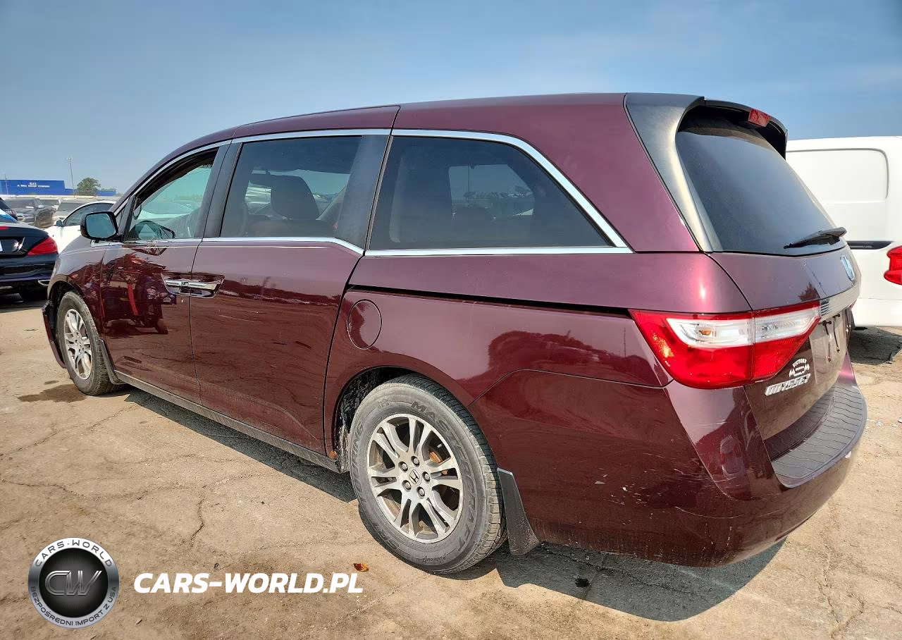 2013 Honda Odyssey Exl VIN:5FNRL5H69DB054070 - 2