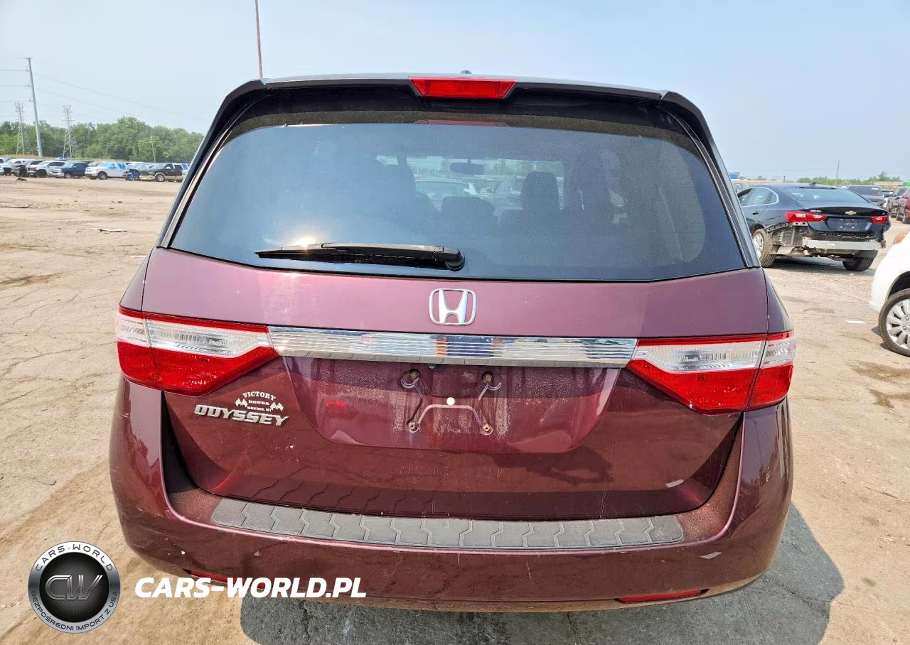 2013 Honda Odyssey Exl VIN:5FNRL5H69DB054070 - 6