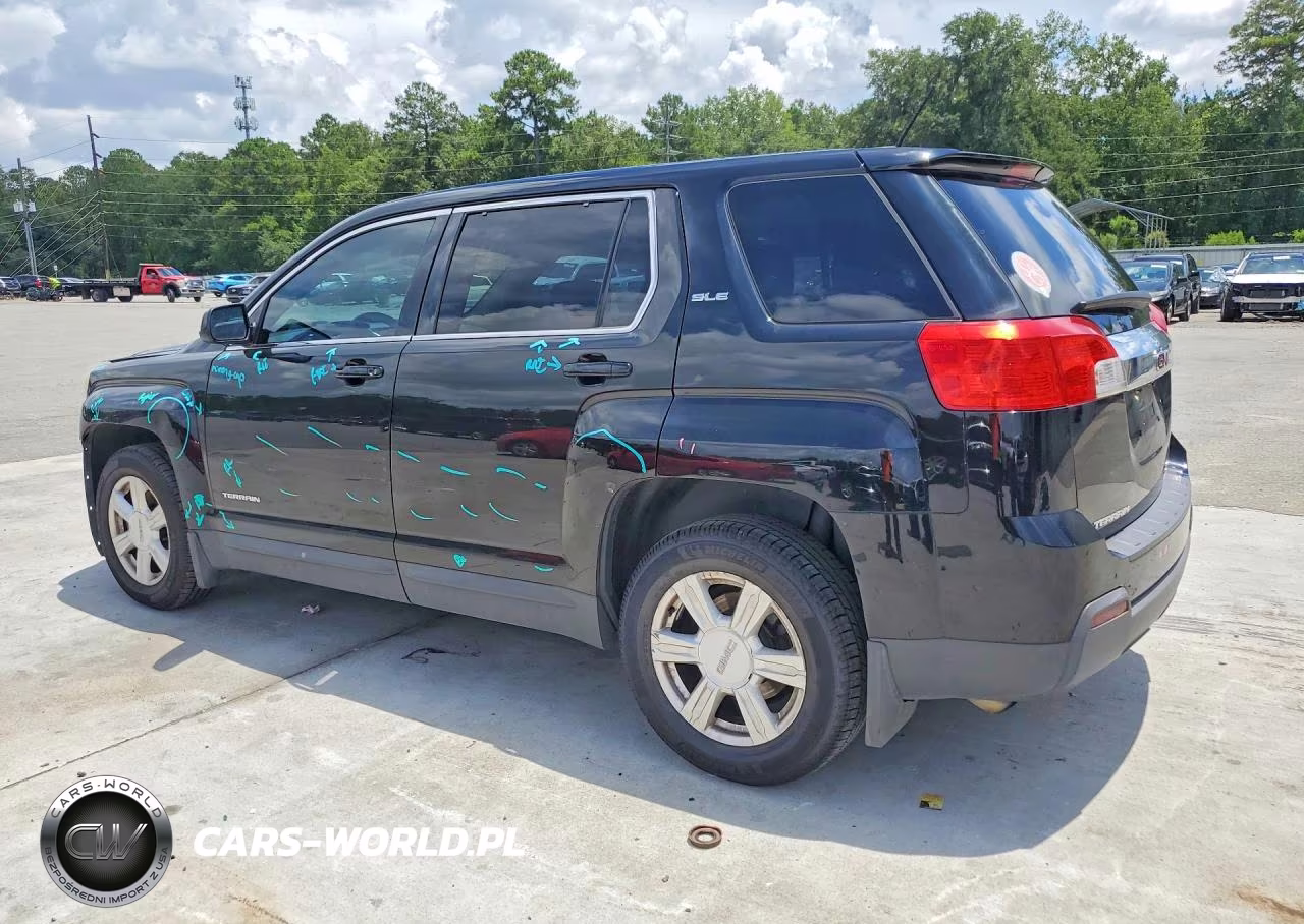 2015 GMC Terrain Sle VIN:2GKALMEK2F6381741 - 2