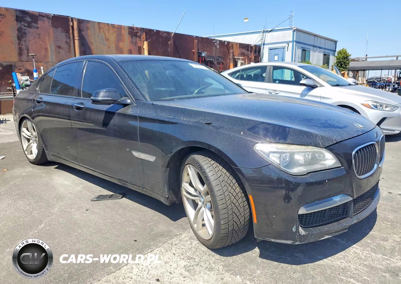2013 BMW 750 I VIN:WBAYA8C59DC996616 - 4