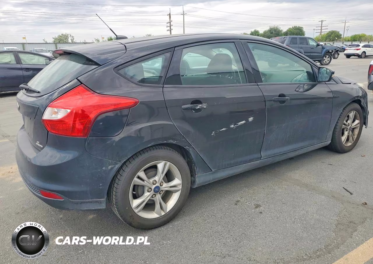 2014 Ford Focus Se VIN:1FADP3K20EL278258 - 3