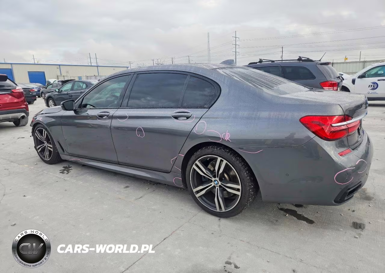 2018 BMW 750 I VIN:WBA7F0C59JGM23072 - 2