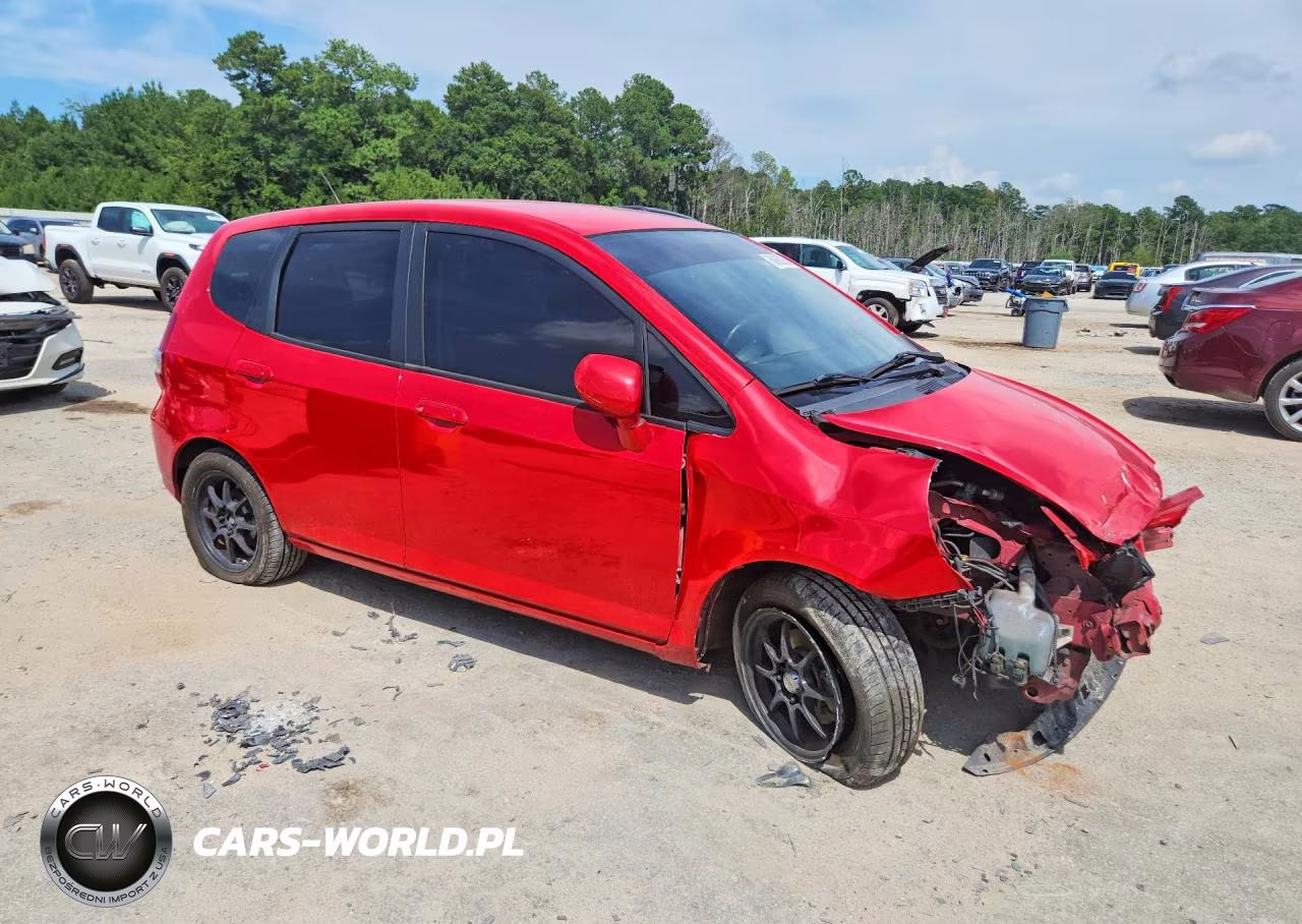 2008 Honda Fit VIN:JHMGD38438S061742 - 4