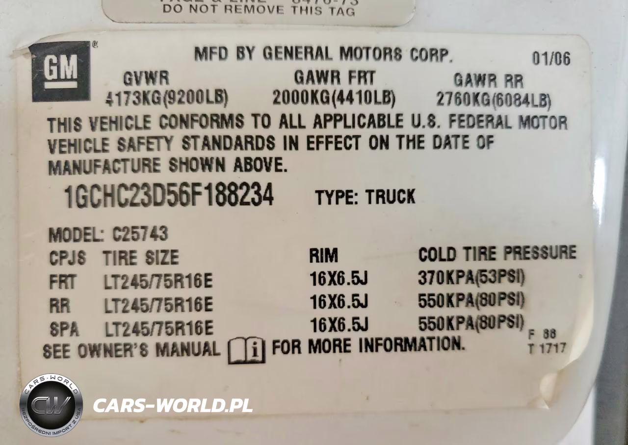 2006 Chevrolet Silverado C2500 Heavy Duty VIN:1GCHC23D56F188234 - 13