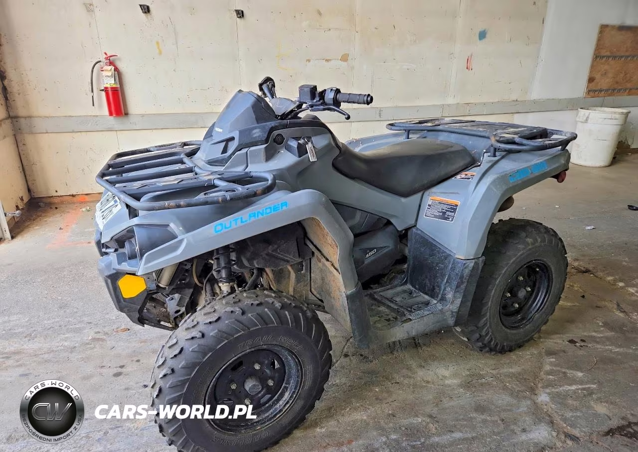 2021 Cam Am Outlander Atv VIN:3JBLGAR4XMJ005816 - 2