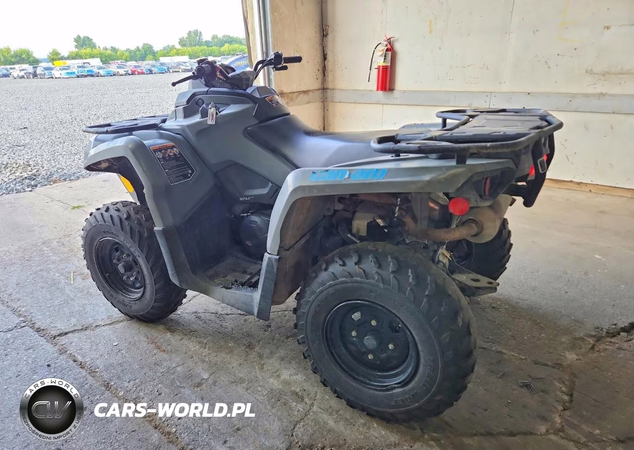 2021 Cam Am Outlander Atv VIN:3JBLGAR4XMJ005816 - 3