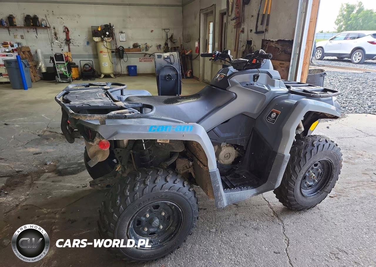 2021 Cam Am Outlander Atv VIN:3JBLGAR4XMJ005816 - 4