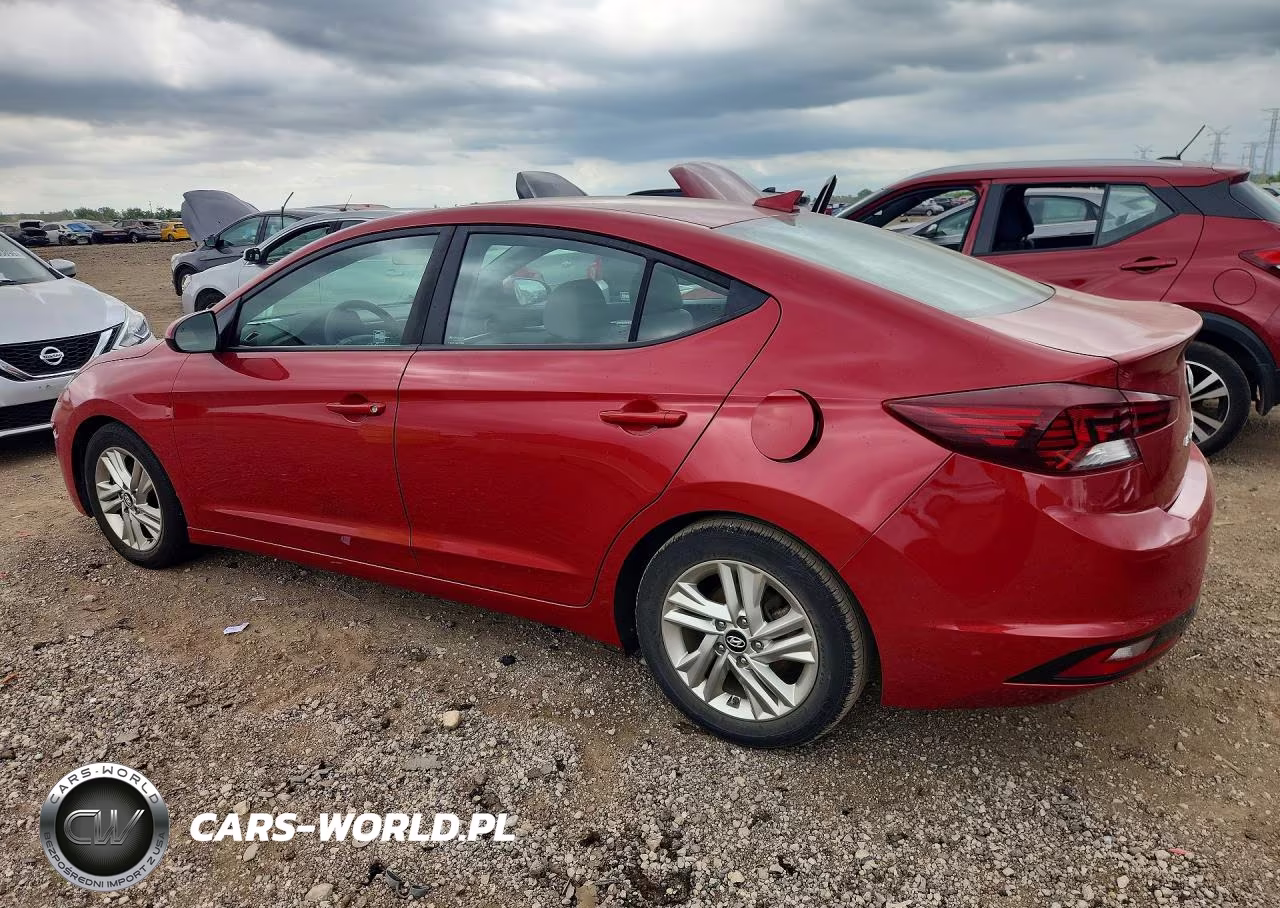 2019 Hyundai Elantra Sel VIN:5NPD84LF0KH465692 - 2