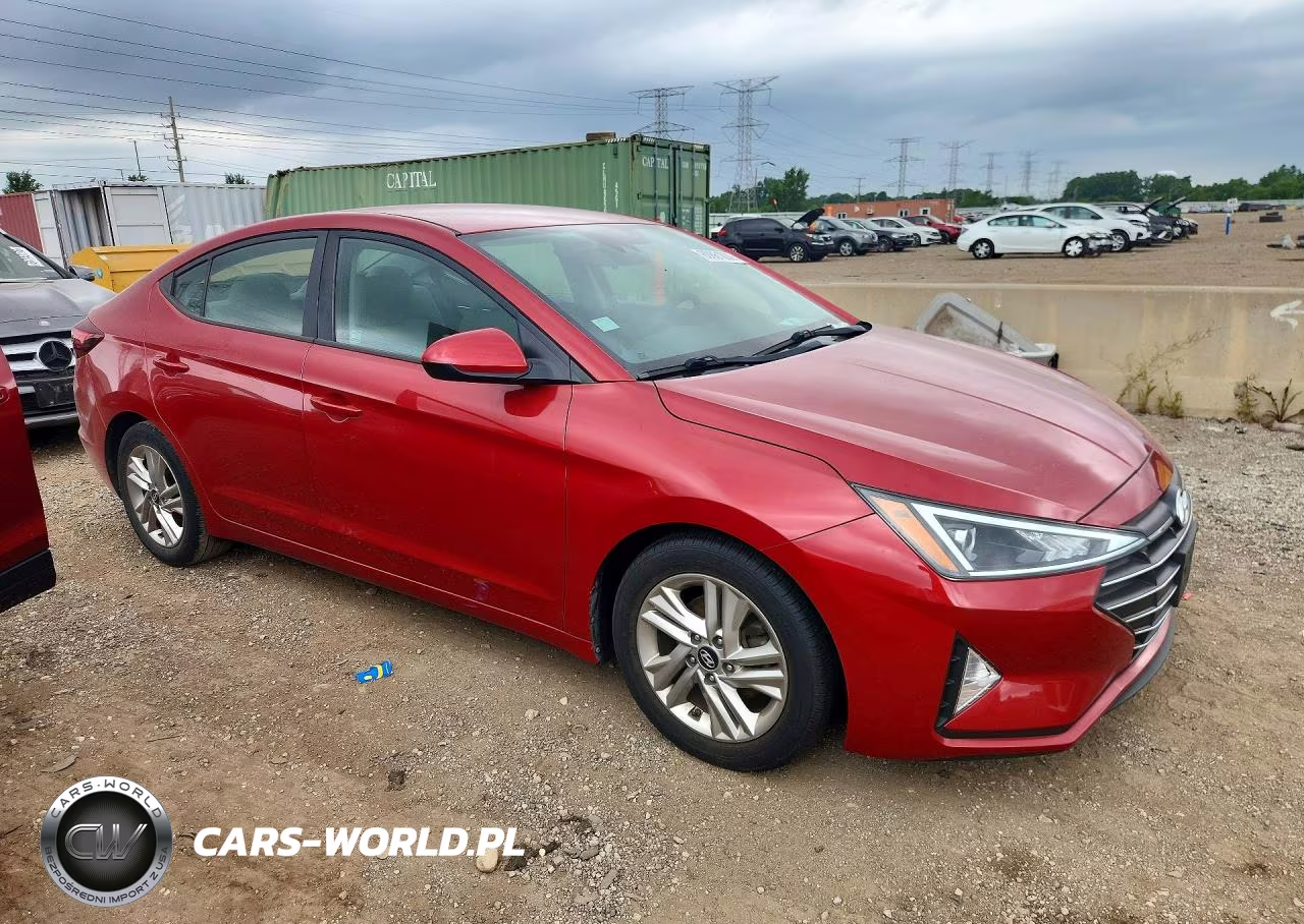 2019 Hyundai Elantra Sel VIN:5NPD84LF0KH465692 - 4