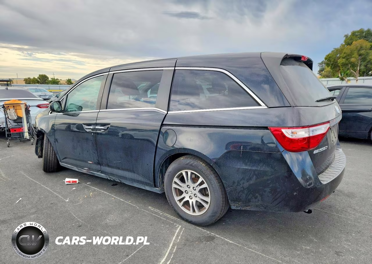 2013 Honda Odyssey Exl VIN:5FNRL5H68DB045909 - 2