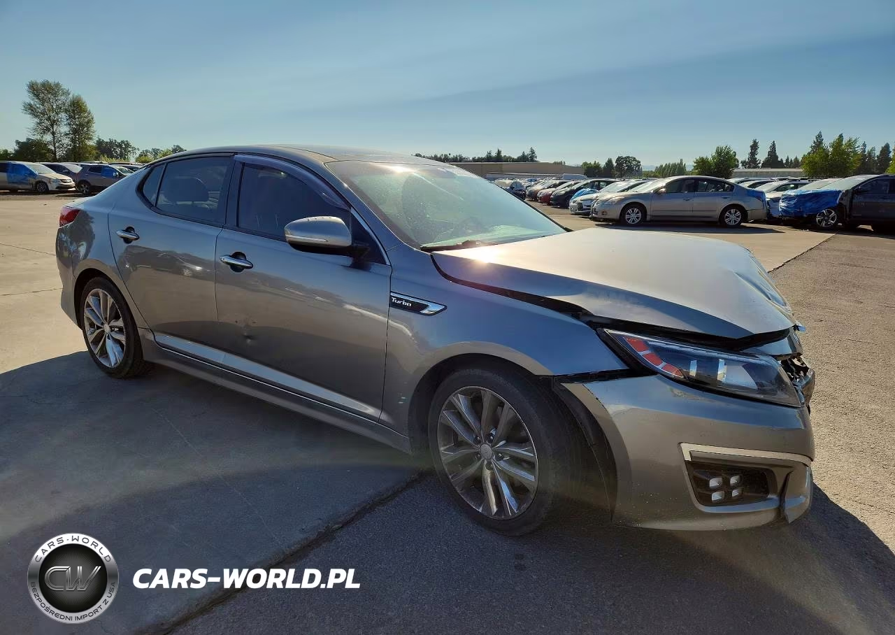 2015 Kia Optima Sx VIN:5XXGR4A67FG358346 - 4