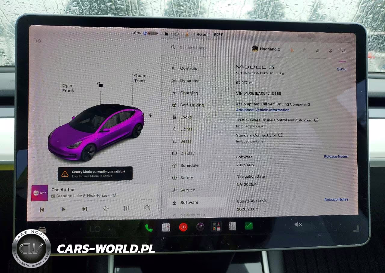 2020 Tesla Model 3 VIN:5YJ3E1EA0LF740885 - 9