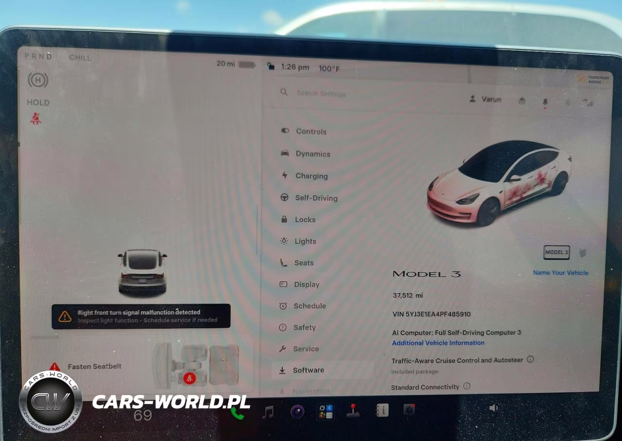 2023 Tesla Model 3 VIN:5YJ3E1EA4PF485910 - 9
