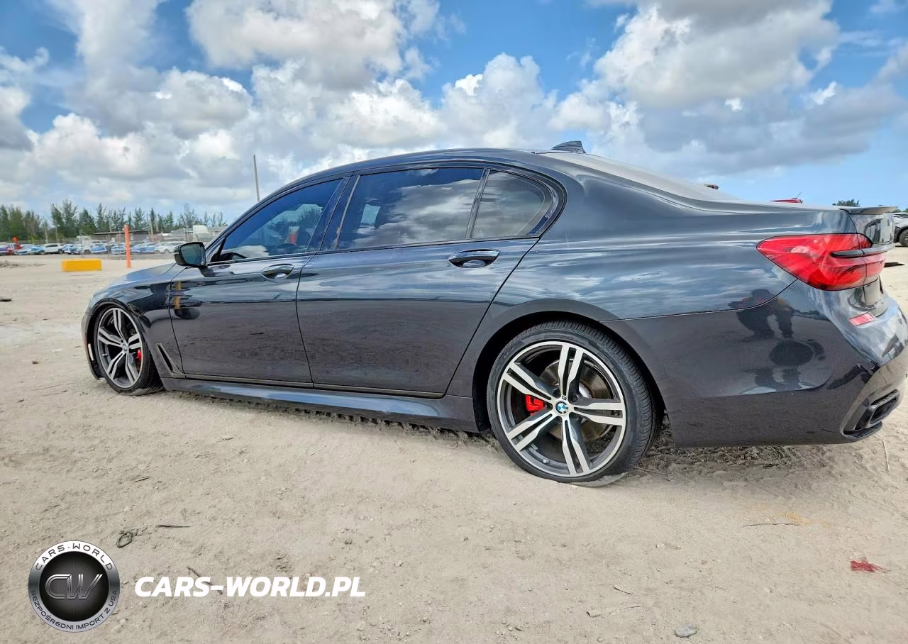 2019 BMW 740 I VIN:WBA7E2C56KB217432 - 2