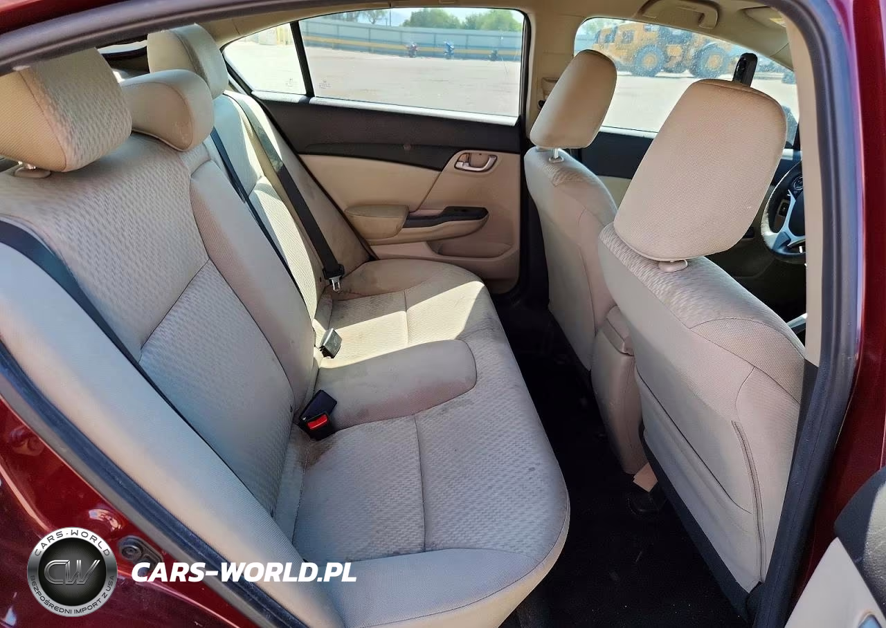 2015 Honda Civic Lx VIN:2HGFB2F52FH518085 - 10
