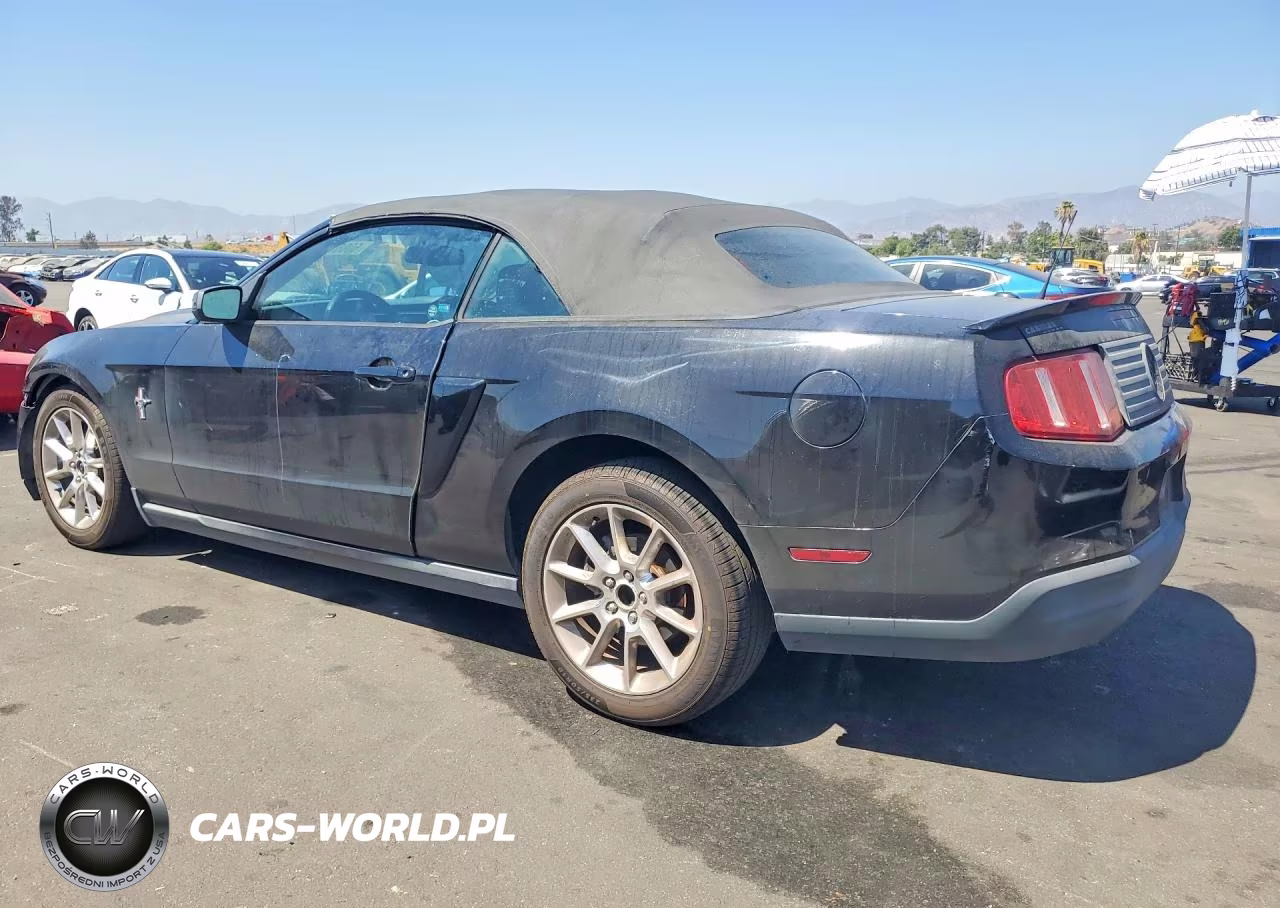 2010 Ford Mustang VIN:1ZVBP8EN1A5127395 - 2