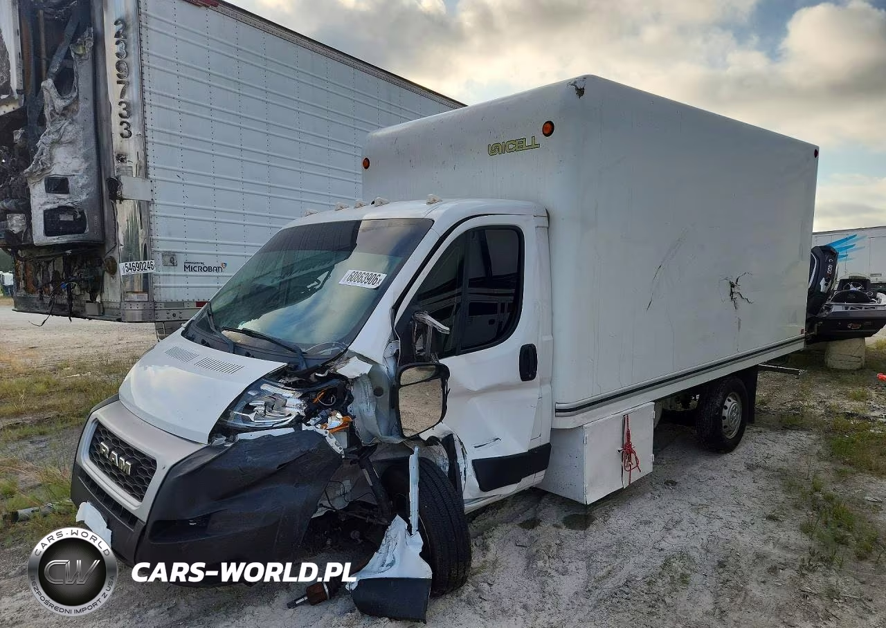 2021 Ram Promaster 3500 Box Truck VIN:3C7WRVLG4ME559119 - 1
