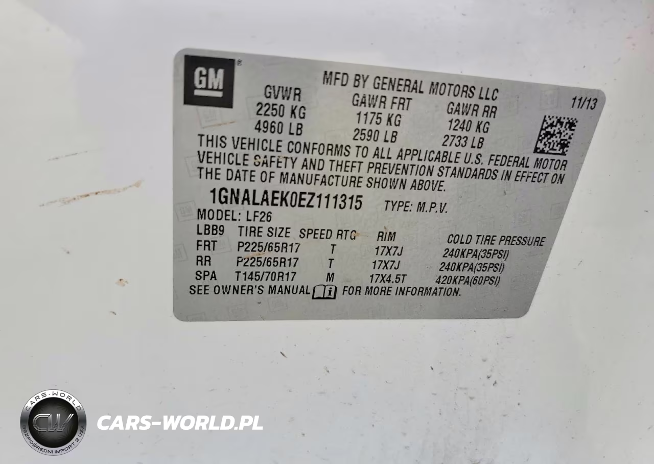 2014 Chevrolet Equinox Ls VIN:1GNALAEK0EZ111315 - 14