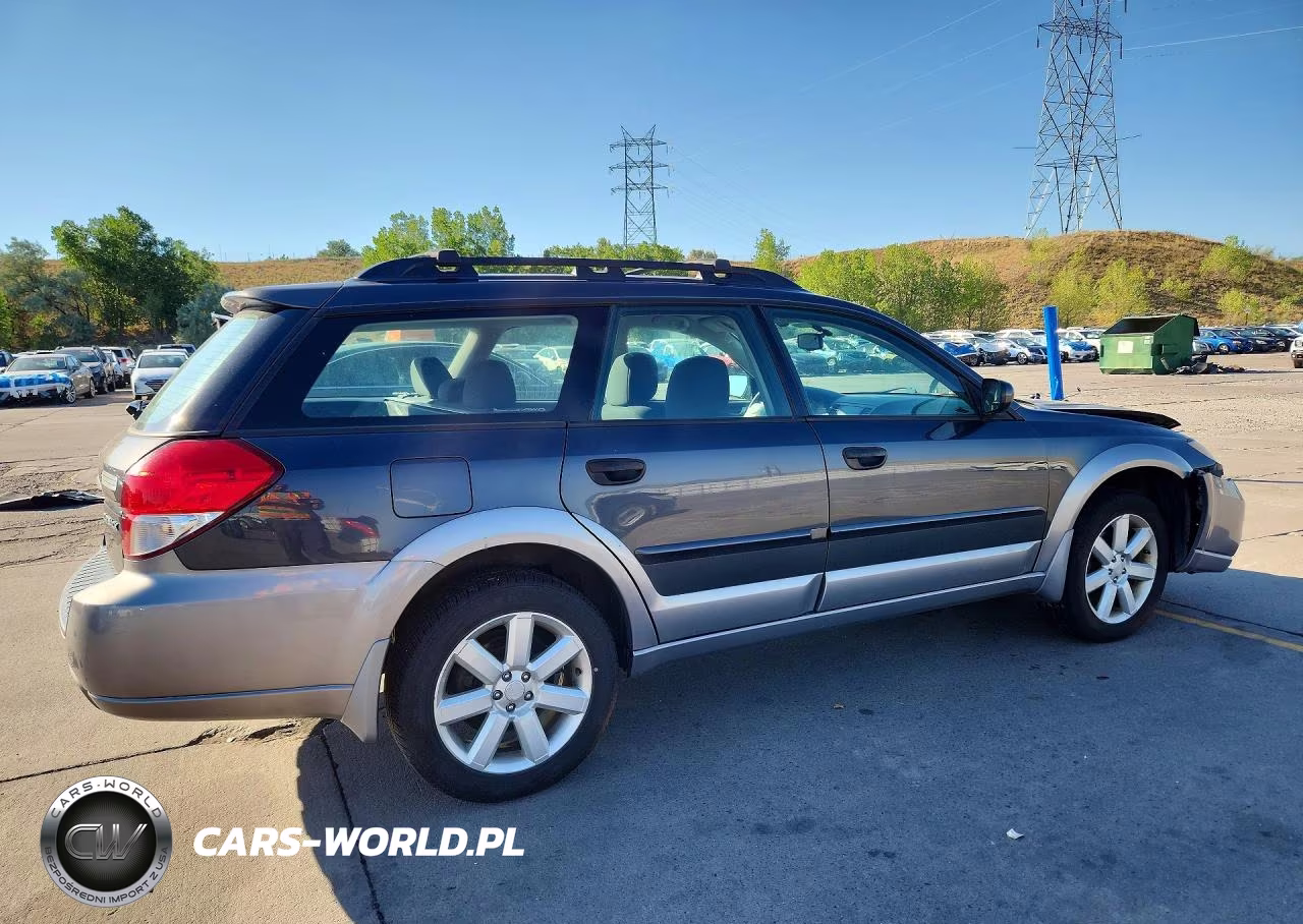2009 Subaru Outback 2.5I VIN:4S4BP61C997326573 - 3