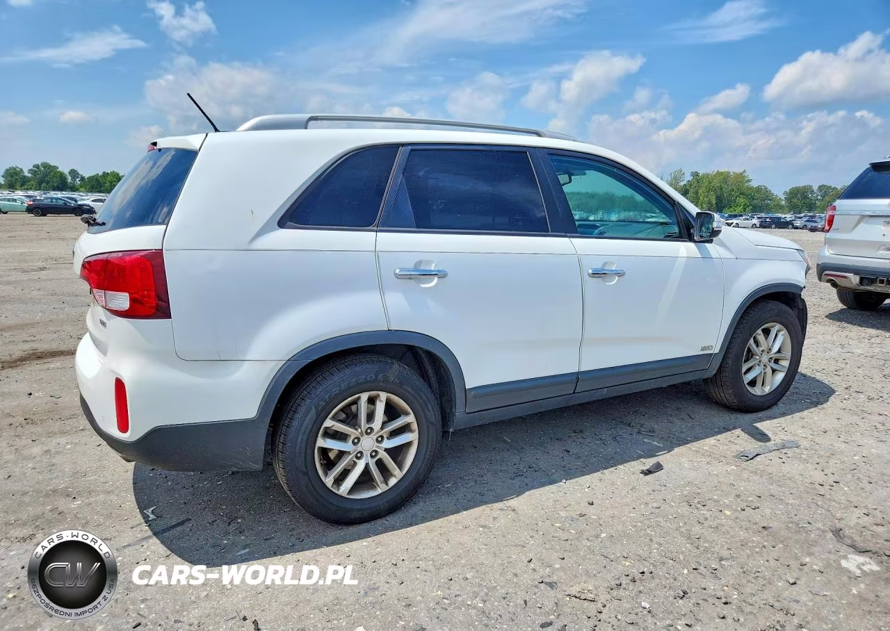2014 Kia Sorento Lx VIN:5XYKTDA71EG544432 - 3