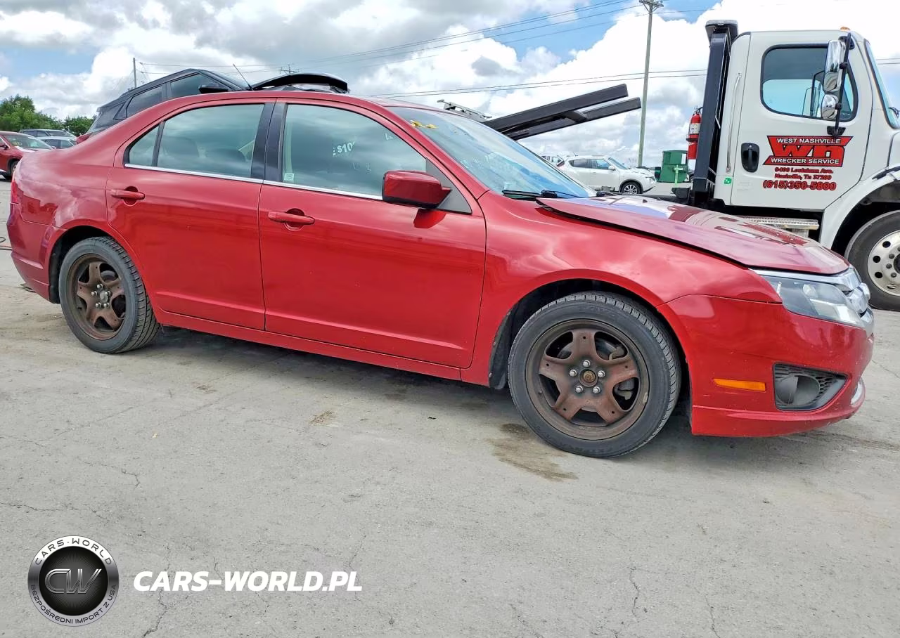 2010 Ford Fusion Se VIN:3FAHP0HA8AR261895 - 4