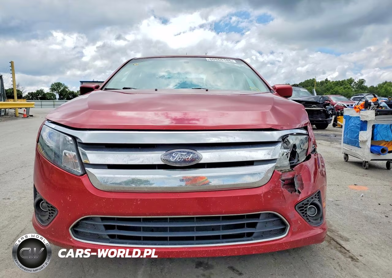 2010 Ford Fusion Se VIN:3FAHP0HA8AR261895 - 5