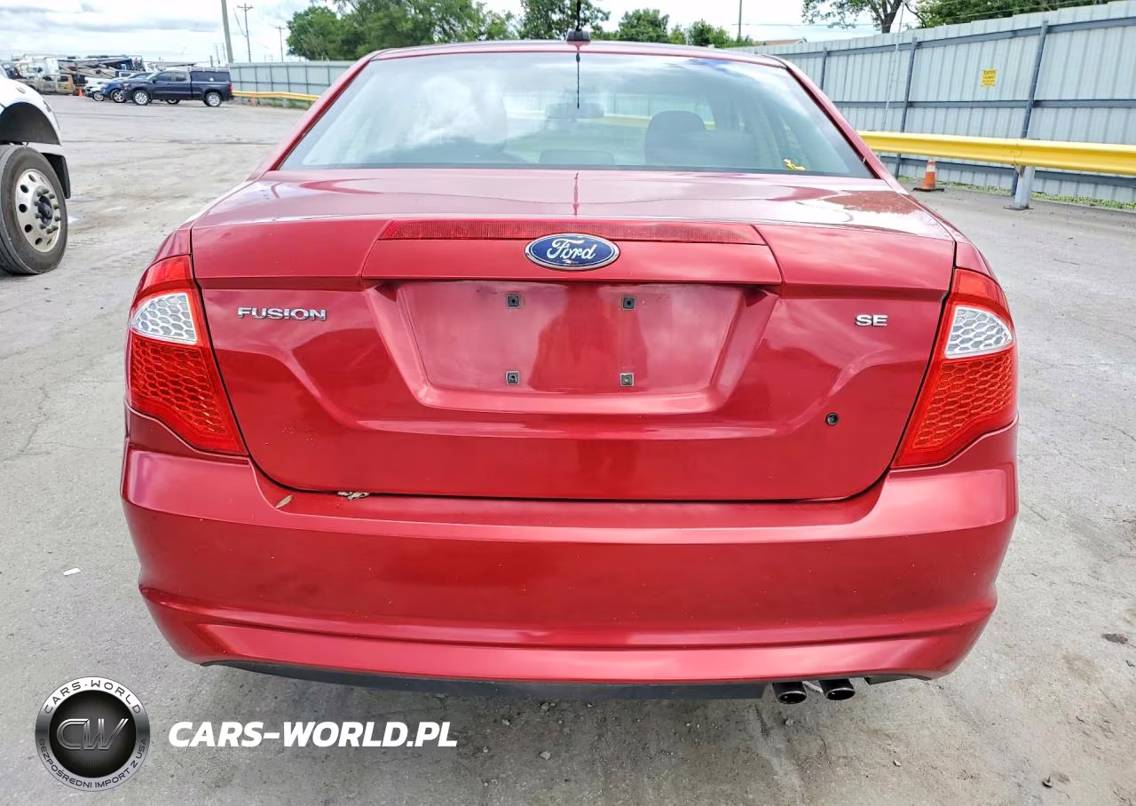 2010 Ford Fusion Se VIN:3FAHP0HA8AR261895 - 6