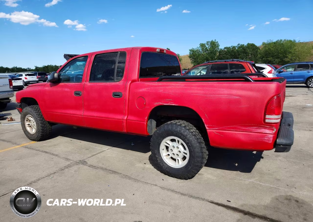 2001 Dodge Dakota Quad VIN:1B7HG2AN91S258477 - 2