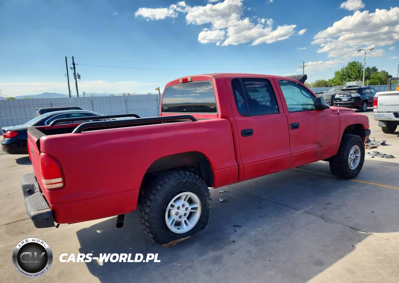 2001 Dodge Dakota Quad VIN:1B7HG2AN91S258477 - 3