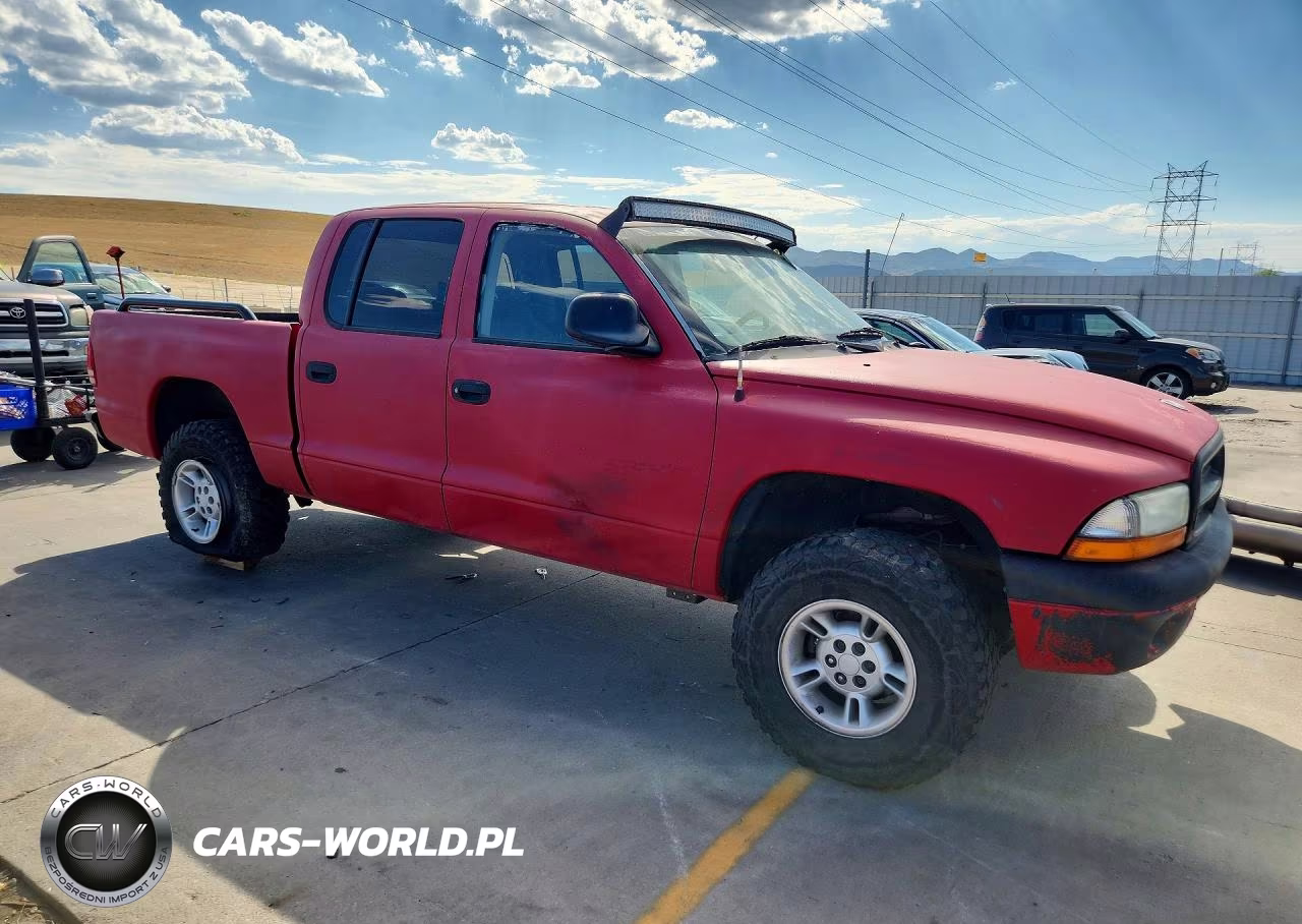 2001 Dodge Dakota Quad VIN:1B7HG2AN91S258477 - 4