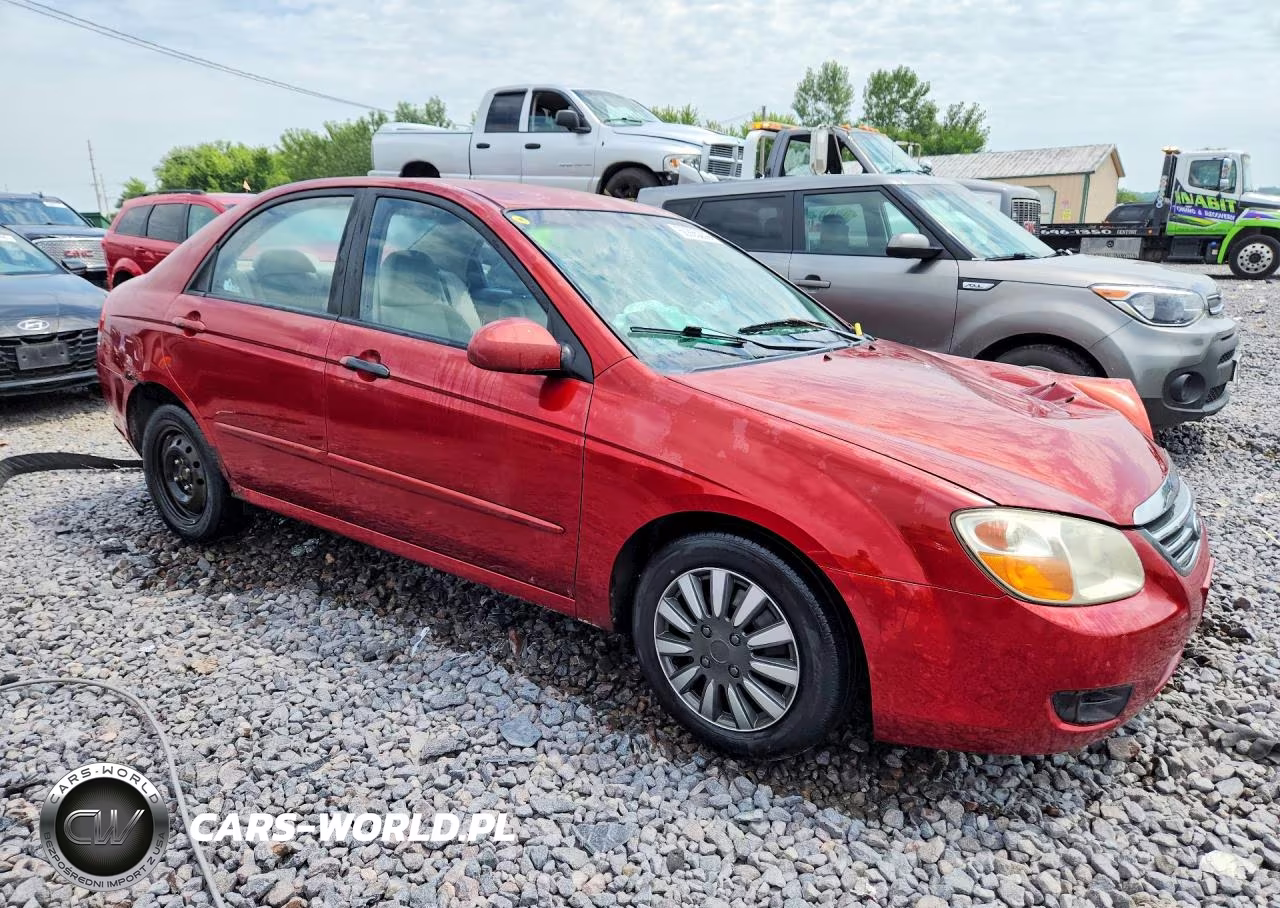 2008 Kia Spectra Lx VIN:KNAFE121885531921 - 4