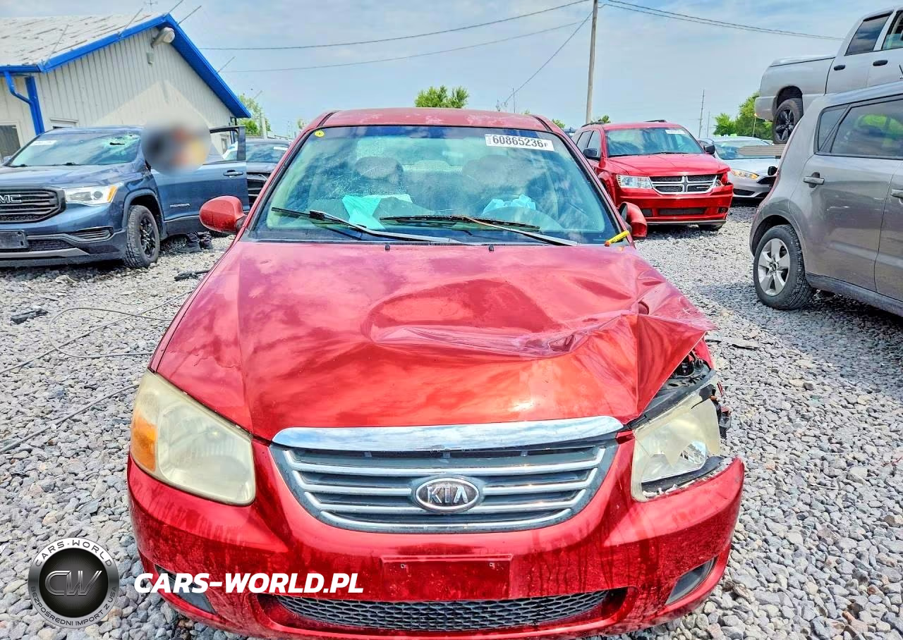 2008 Kia Spectra Lx VIN:KNAFE121885531921 - 5