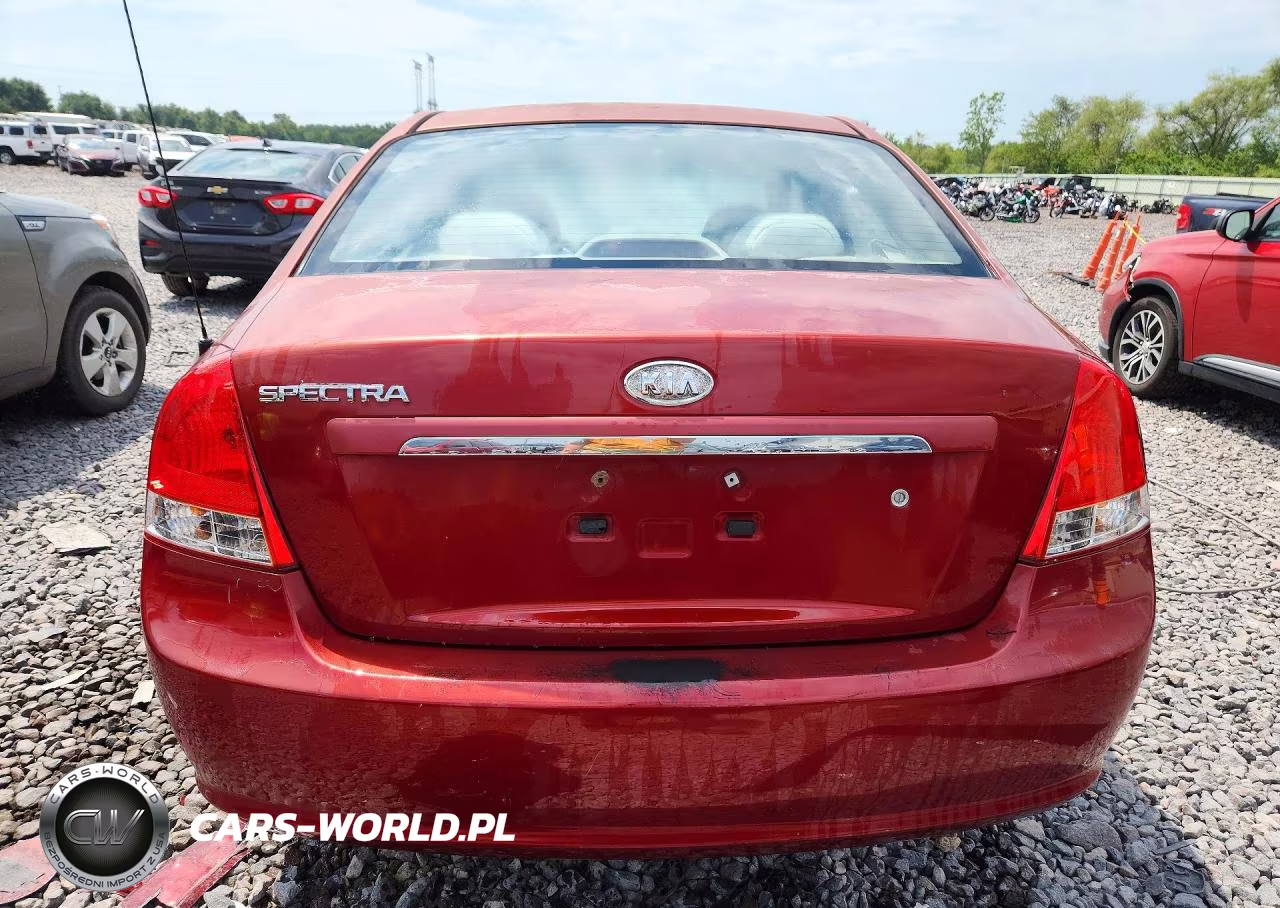 2008 Kia Spectra Lx VIN:KNAFE121885531921 - 6