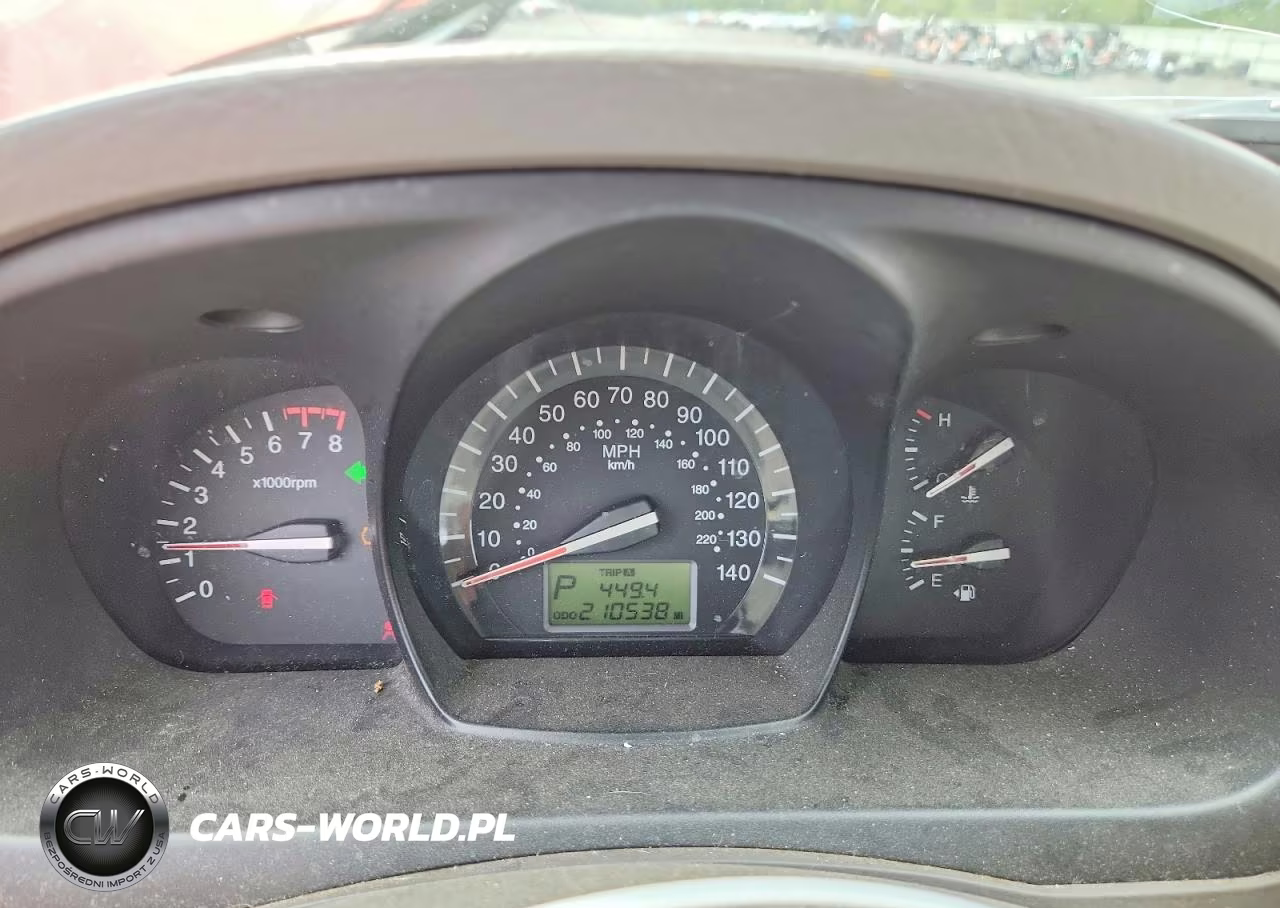2008 Kia Spectra Lx VIN:KNAFE121885531921 - 9