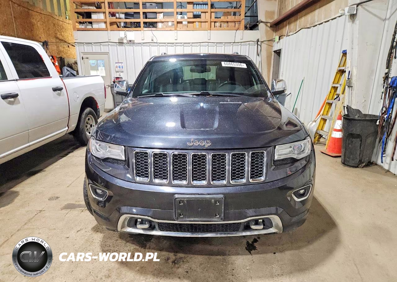 2014 Jeep Grand Cherokee Overland VIN:1C4RJFCG4EC386542 - 5
