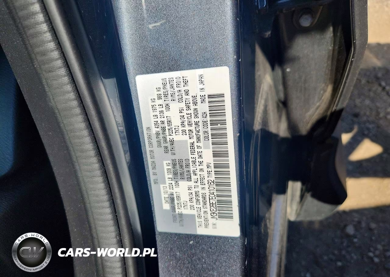 2014 Mazda Cx-5 Sport VIN:JM3KE2BE7E0410162 - 12