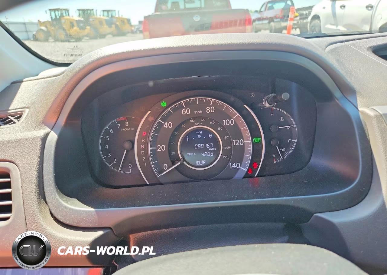 2014 Honda Cr-V Exl VIN:2HKRM4H77EH657604 - 9