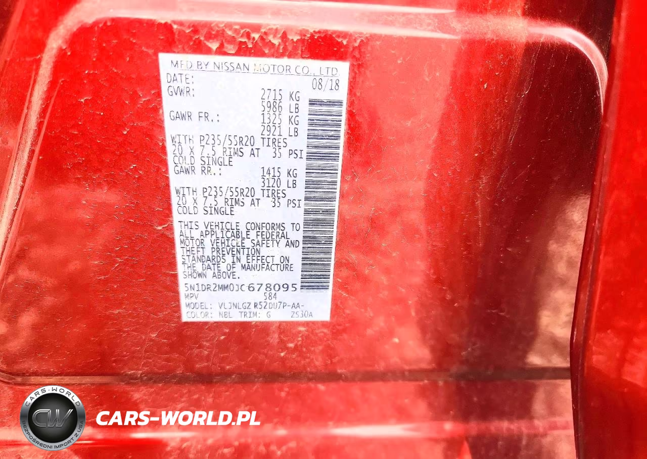2018 Nissan Pathfinder Sl VIN:5N1DR2MM0JC678095 - 12