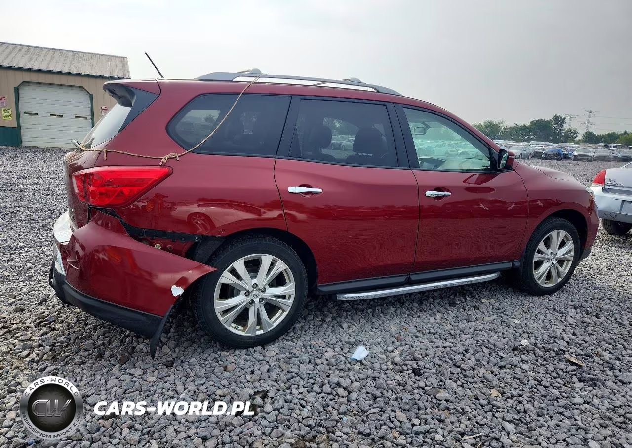 2018 Nissan Pathfinder Sl VIN:5N1DR2MM0JC678095 - 3