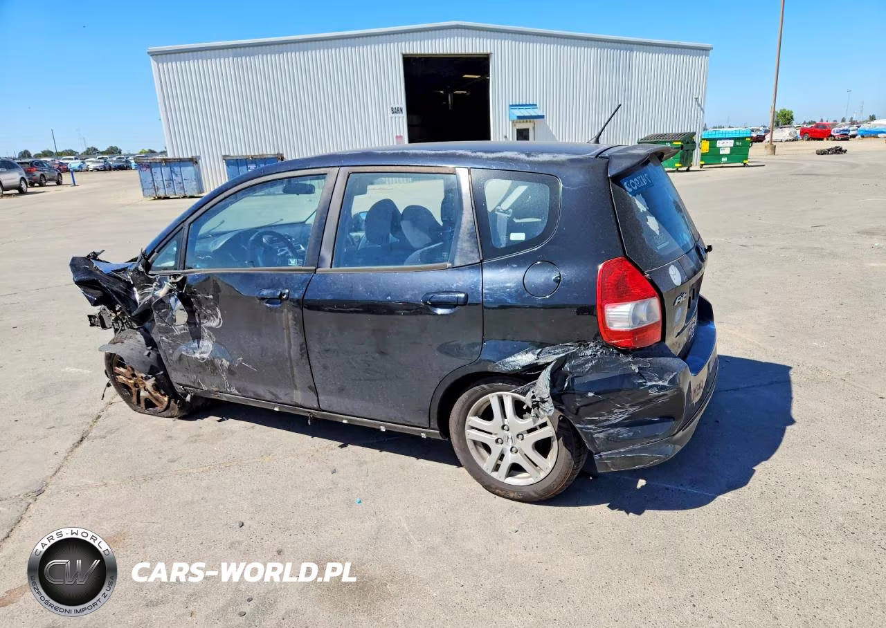 2007 Honda Fit S VIN:JHMGD386X7S017236 - 2