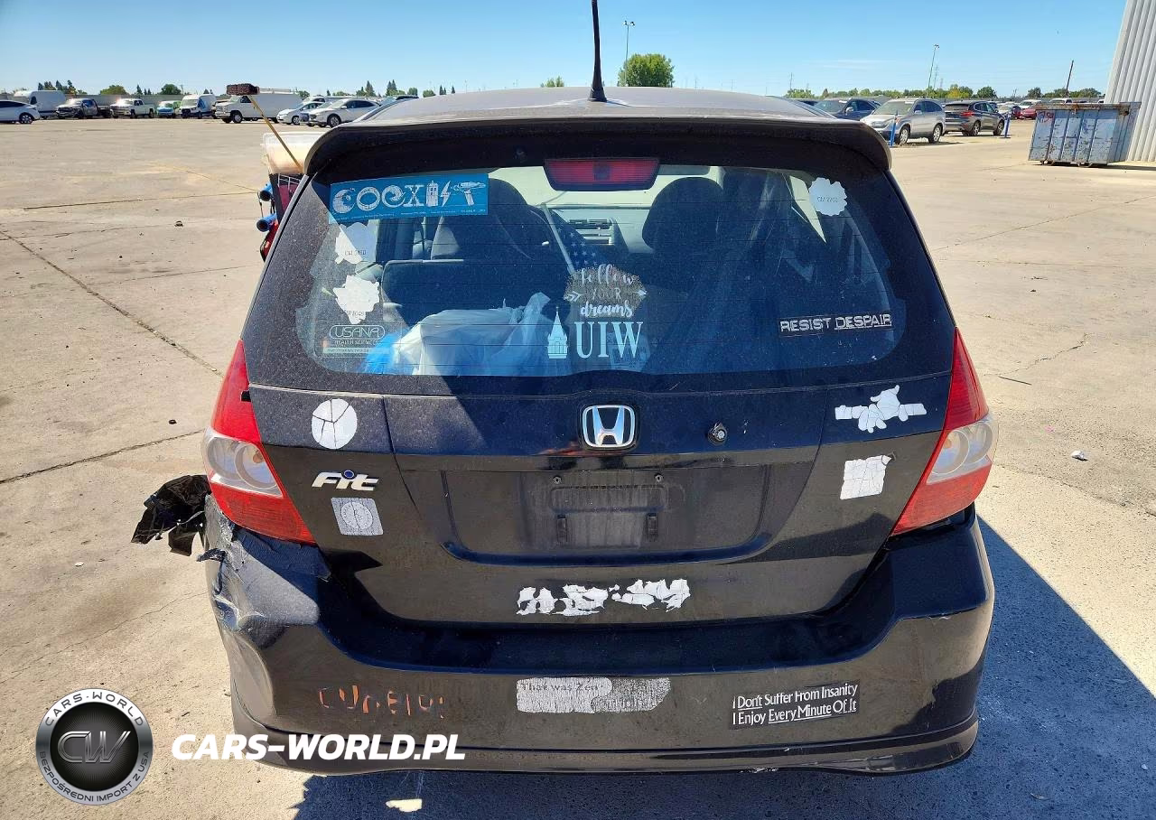 2007 Honda Fit S VIN:JHMGD386X7S017236 - 6