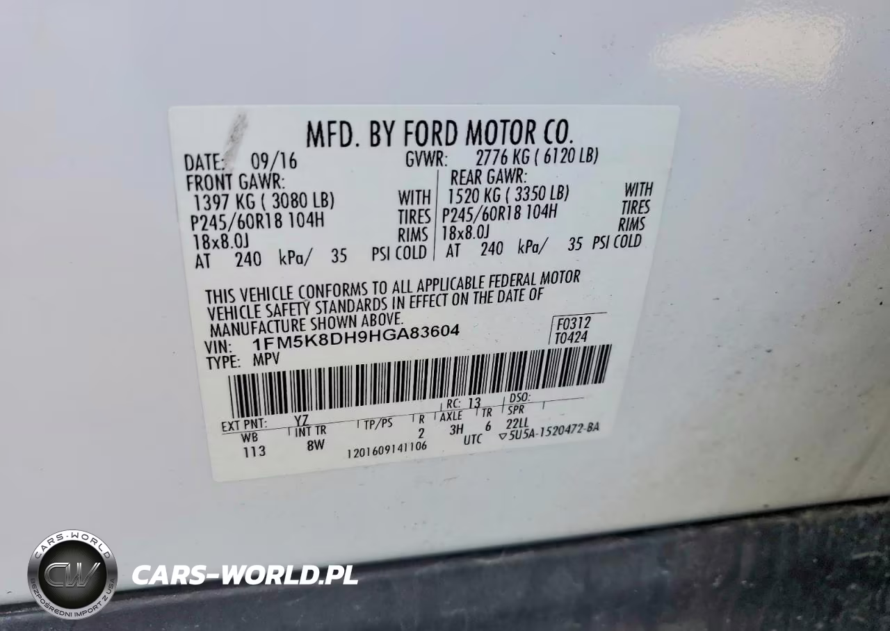 2017 Ford Explorer Xlt VIN:1FM5K8DH9HGA83604 - 13