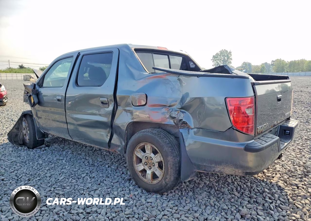 2009 Honda Ridgeline Rts VIN:5FPYK16469B103331 - 2
