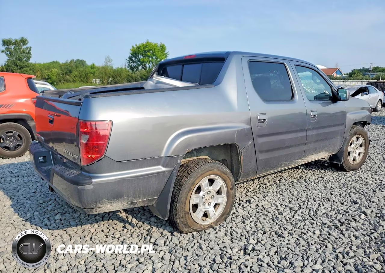 2009 Honda Ridgeline Rts VIN:5FPYK16469B103331 - 3