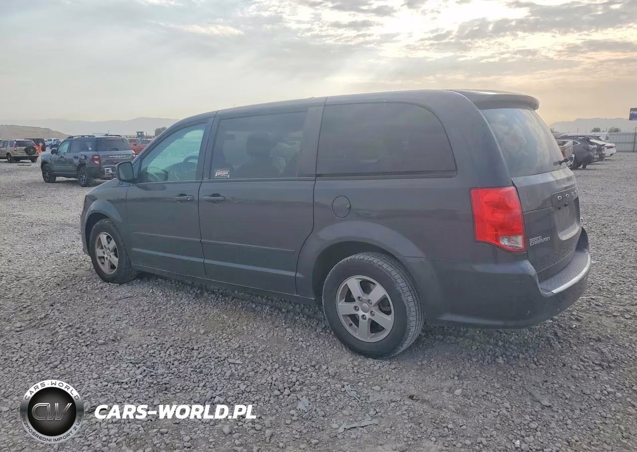 2012 Dodge Grand Caravan Sxt VIN:2C4RDGCG3CR204718 - 2