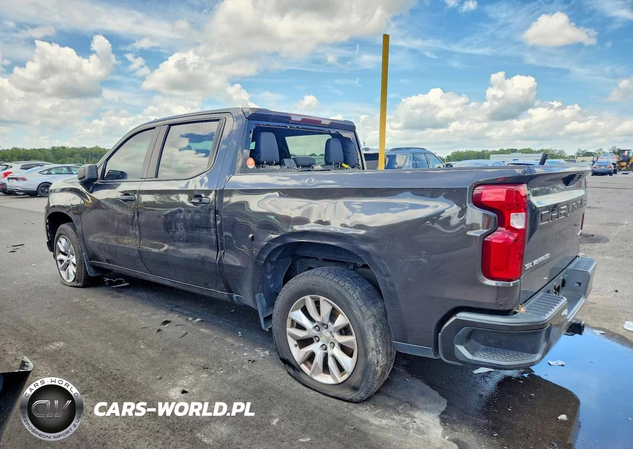 2021 Chevrolet Silverado C1500 Custom VIN:3GCPWBEKXMG329793 - 2