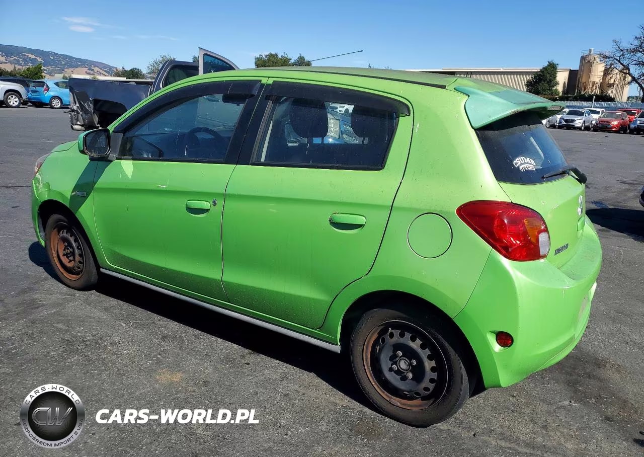 2014 Mitsubishi Mirage De VIN:ML32A3HJ6EH011620 - 2